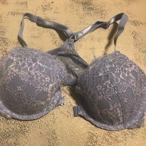 Sky Blue Front-Clasp Bra